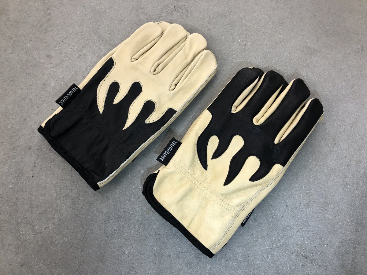 FIRE GLOVE / BLACK | Yellow Glove