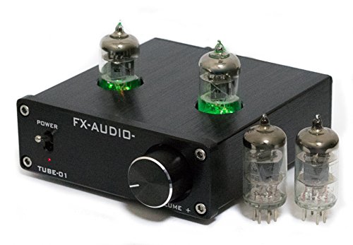 NFJのFX-AUDIO「TUBE-01J」とLIMITEDの解説。 特長紹介+周辺機器