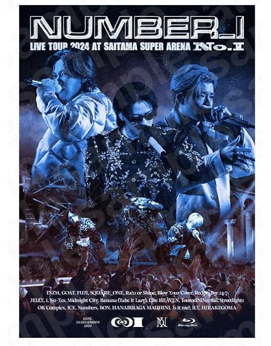 Amazon.co.jp: Number_i 「TOBE LIVE at ARIAKE ARENA 2024 No.O -ring