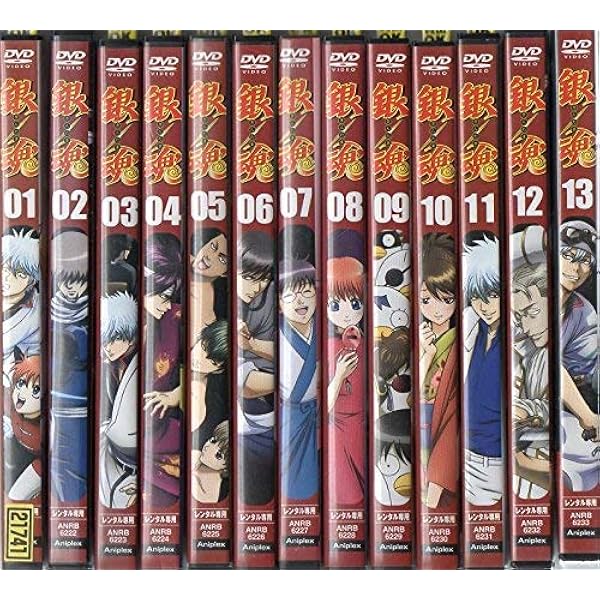 Amazon.co.jp: 銀魂 シーズン其ノ四 [レンタル落ち] 全13巻セット