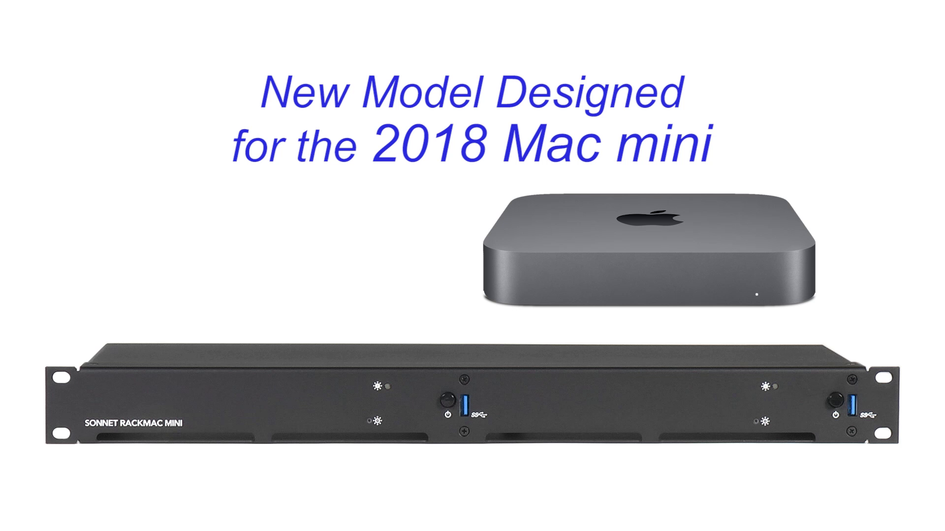 Amazon.com: 2018 RackMac mini - 1U Rack Kit for 2 Mac minis (RACK