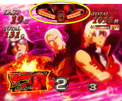 シャア専用パチスロ 逆襲の赤い彗星の解析攻略まとめ