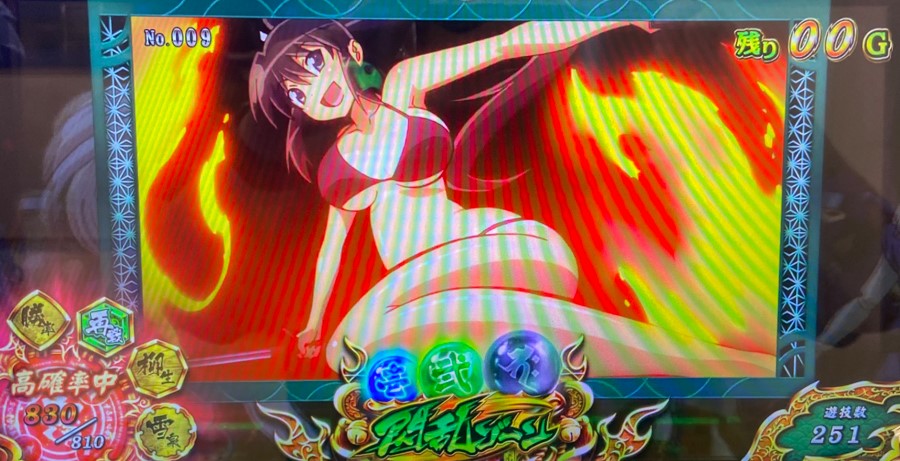 パチスロ閃乱カグラBURST UP(カグラ2)【スロット6.5号機】ポイント特化