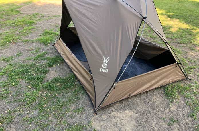 後悔しない逸品】DODの新作「サンシェード」は、テントとしても使えて