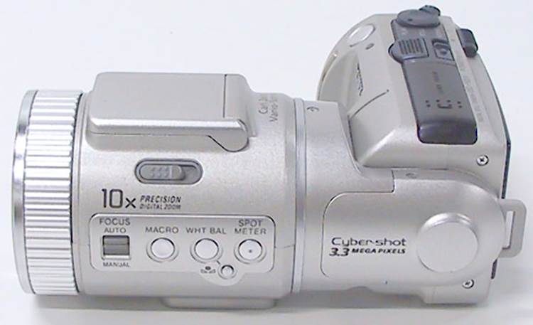 Sony DSC-F505V Cyber-shot® digital camera with Memory Stick® at