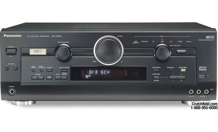 Panasonic SA-HE100 (Black) Home theater Receiver with Dolby