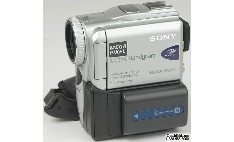 Sony DCR-PC101 Mini DV digital camcorder at Crutchfield