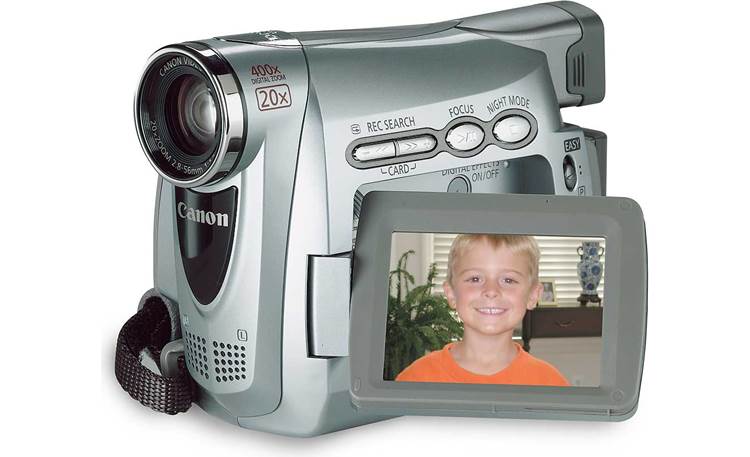 Canon ZR200 Mini DV digital camcorder at Crutchfield