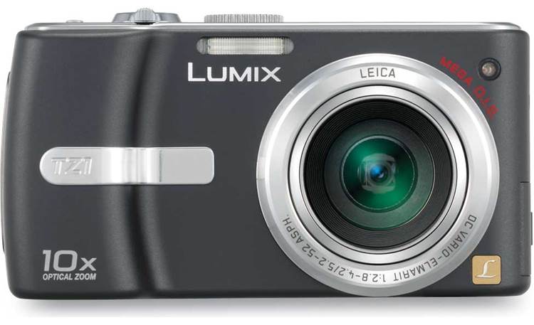 Panasonic Lumix® DMC-TZ1 (Black) 5-megapixel digital camera with