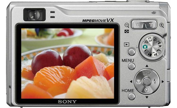 Sony Cyber-shot DSC-W80 (Silver) 7.2-megapixel digital camera