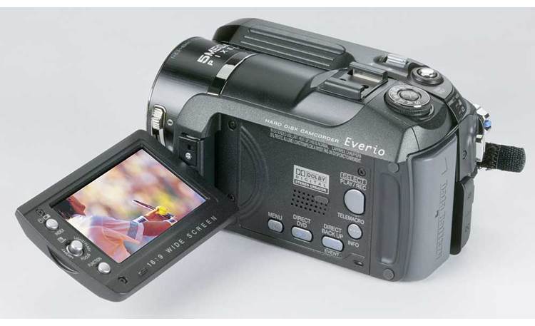 JVC GZ-MG555 30GB hard drive camcorder at Crutchfield