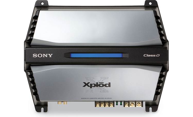 Sony Xplōd™ XM-ZZR3301 Mono subwoofer amplifier — 600 watts RMS at