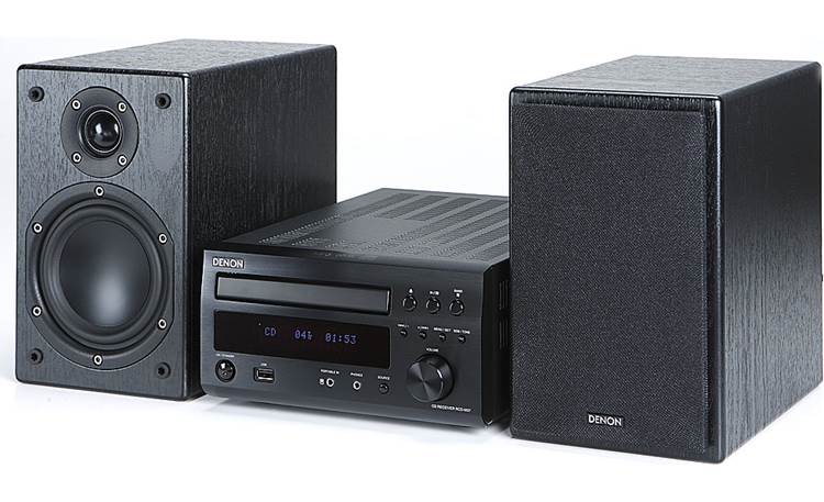 Denon D-M37 CD/AM/FM micro system at Crutchfield