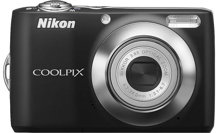 Nikon Coolpix L22 (Black) 12-megapixel digital camera with 3.6X