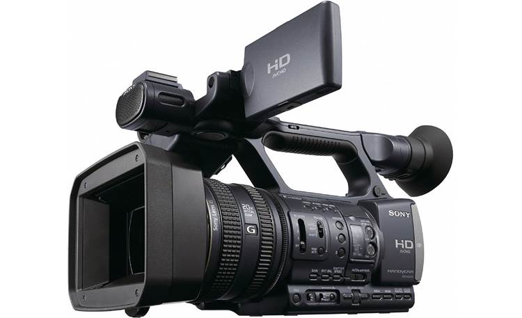 Sony HDR-AX2000 Handycam® Professional HD camcorder at Crutchfield