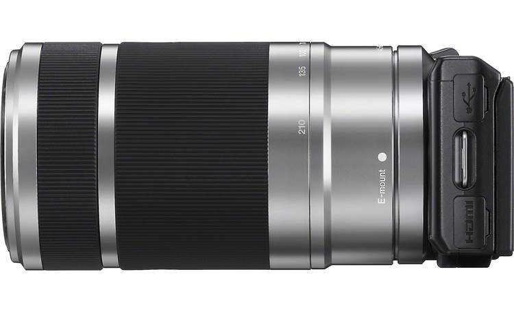 Sony SEL55210 55-210mm f/4.5-6.3 (Silver) Telephoto zoom lens for