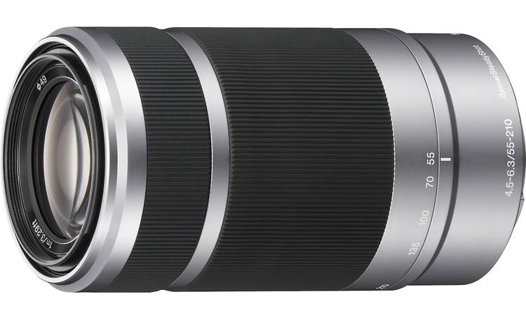 Sony SEL55210 55-210mm f/4.5-6.3 (Silver) Telephoto zoom lens for