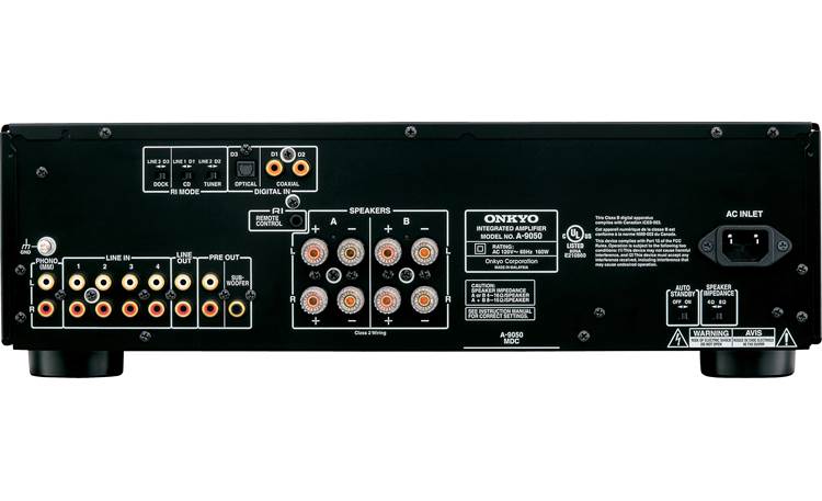 Onkyo A-9050 Stereo integrated amplifier with built-in DAC at