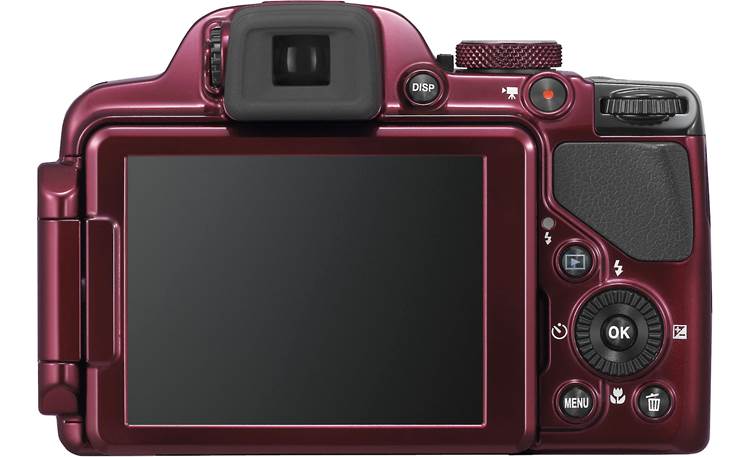 Nikon Coolpix P520 (Red) 18.1-megapixel digital camera with 42X