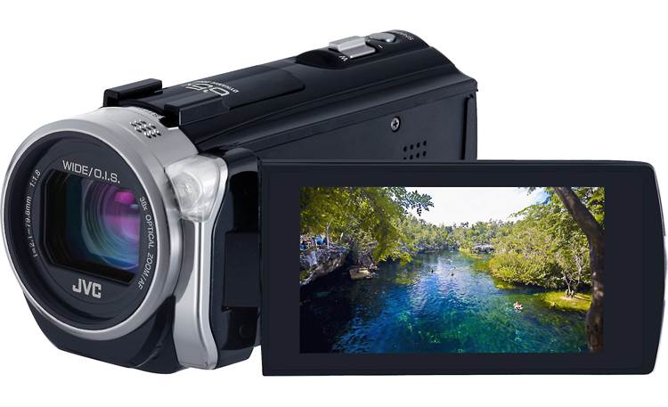JVC Everio GZ-EX555 38X optical zoom HD camcorder with Wi-Fi® and