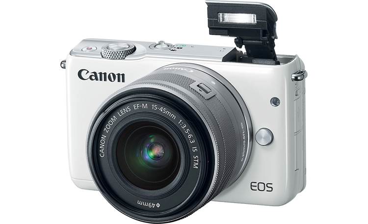 Canon EOS M10 Kit (White) 18-megapixel mirrorless camera with 15