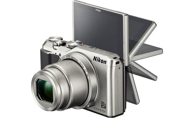 Nikon Coolpix A900 (Silver) 20-megapixel camera with 35X optical