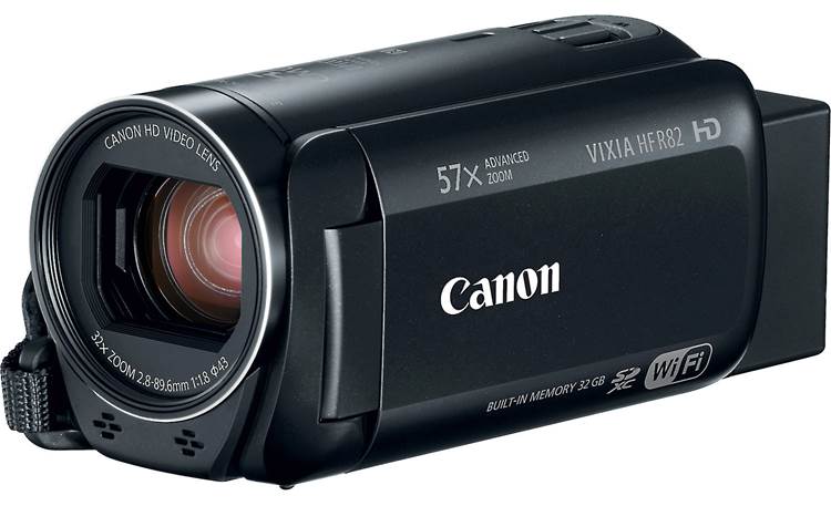 Canon VIXIA HF R82 HD camcorder with 32X optical zoom, 32GB