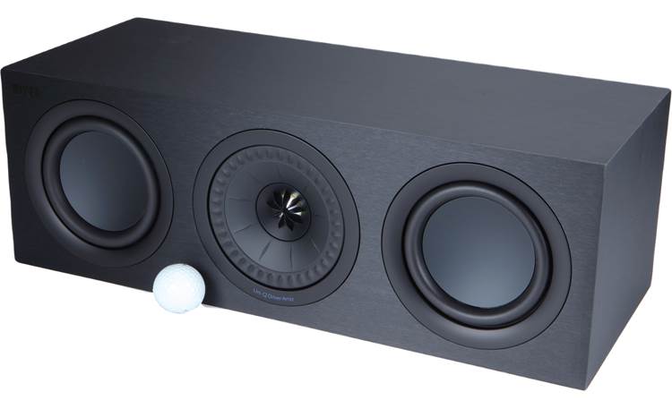 KEF Q250c (Satin Black) Center channel speaker (Satin Black) at