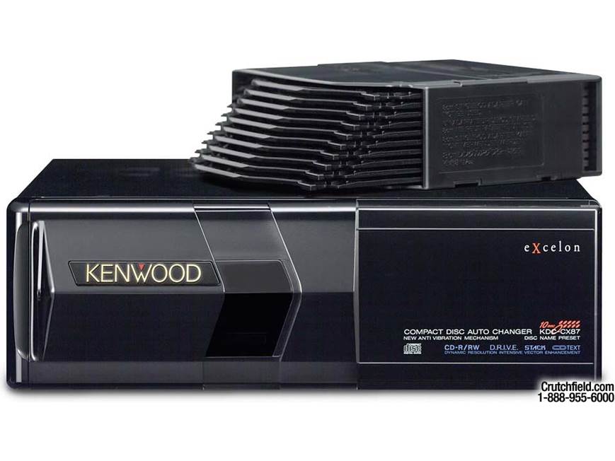 Kenwood Excelon KDC-CX87 10-disc CD changer (New Stock) at Crutchfield
