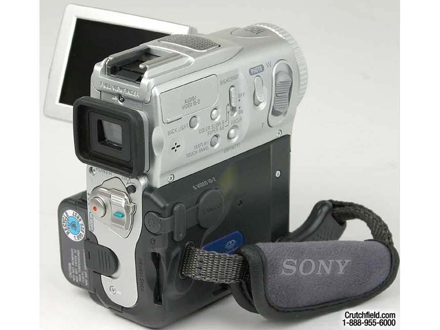 Sony DCR-PC101 Mini DV digital camcorder at Crutchfield