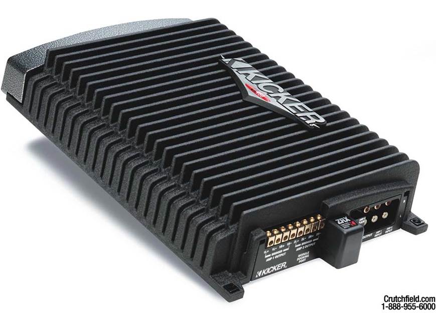 Kicker ZX460 30W X 4 Car Amplifier at Crutchfield