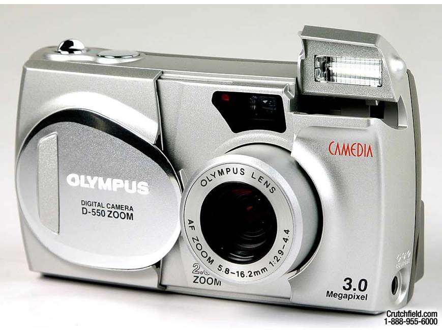 Olympus CAMEDIA™ D-550 Zoom Digital camera with SmartMedia® card