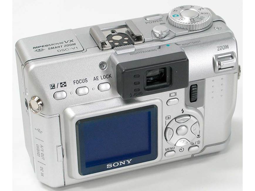 Sony DSC-V1 5-megapixel digital camera at Crutchfield