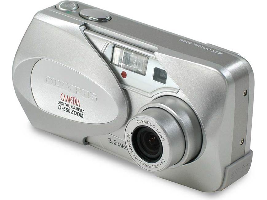 Olympus D-560 Zoom 3-megapixel digital camera at Crutchfield