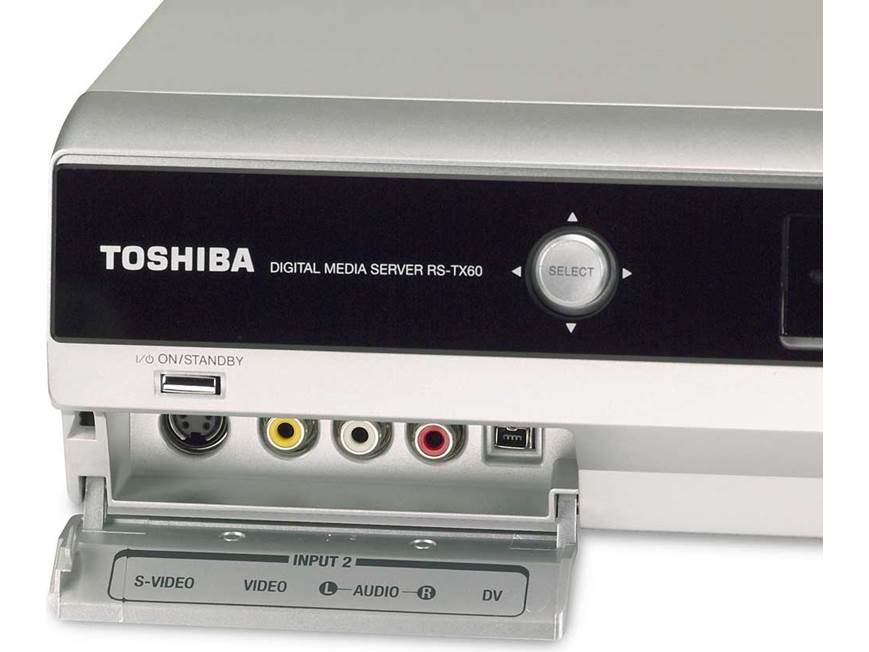 Toshiba RS-TX60 DVD recorder/player and TiVo® Series2 DVR at
