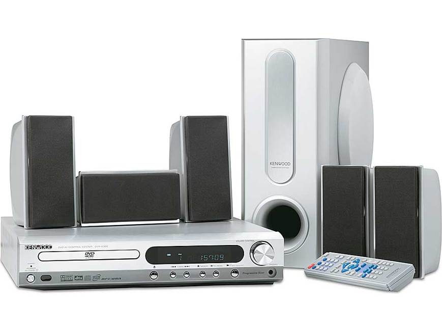 Kenwood DVT-6300H DVD home theater system at Crutchfield