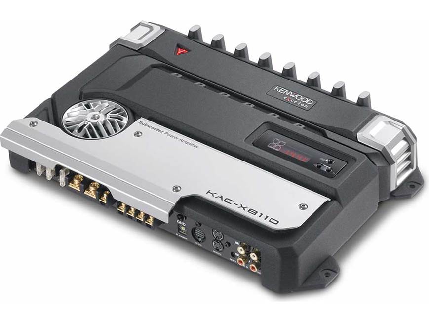 Kenwood Excelon KAC-X811D 533W x 1 mono subwoofer amplifier at