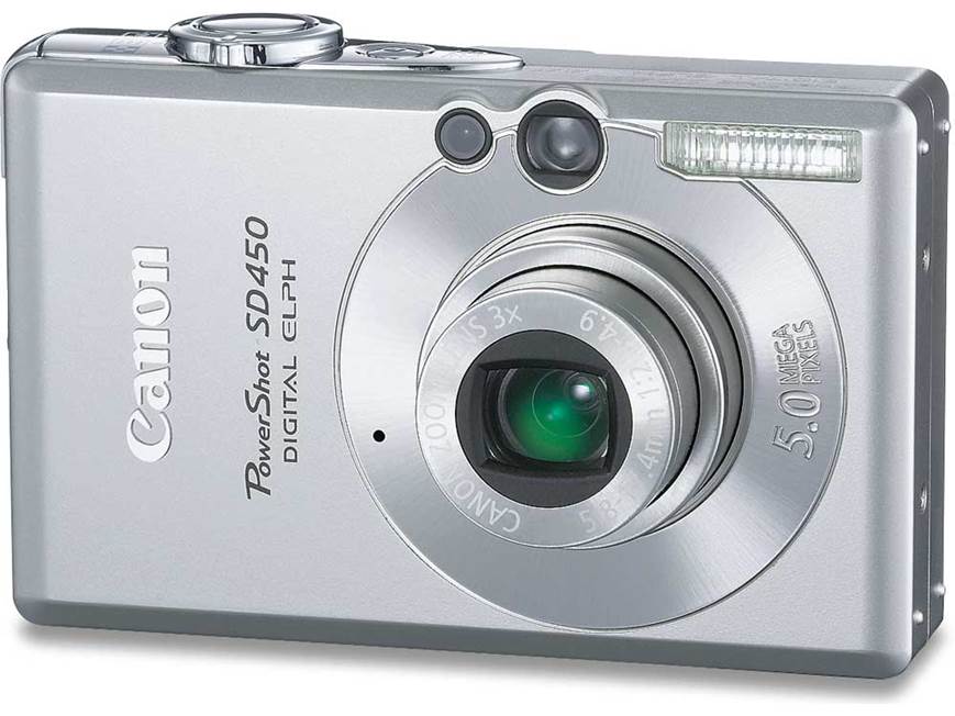 Canon PowerShot SD450 5-megapixel digital camera at Crutchfield