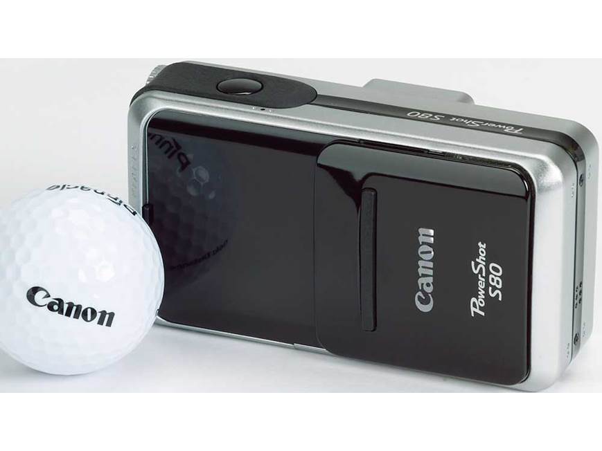 Canon PowerShot S80 8-megapixel digital camera at Crutchfield