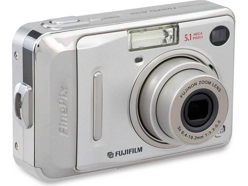 Fujifilm FinePix A500 5.1-megapixel digital camera at Crutchfield