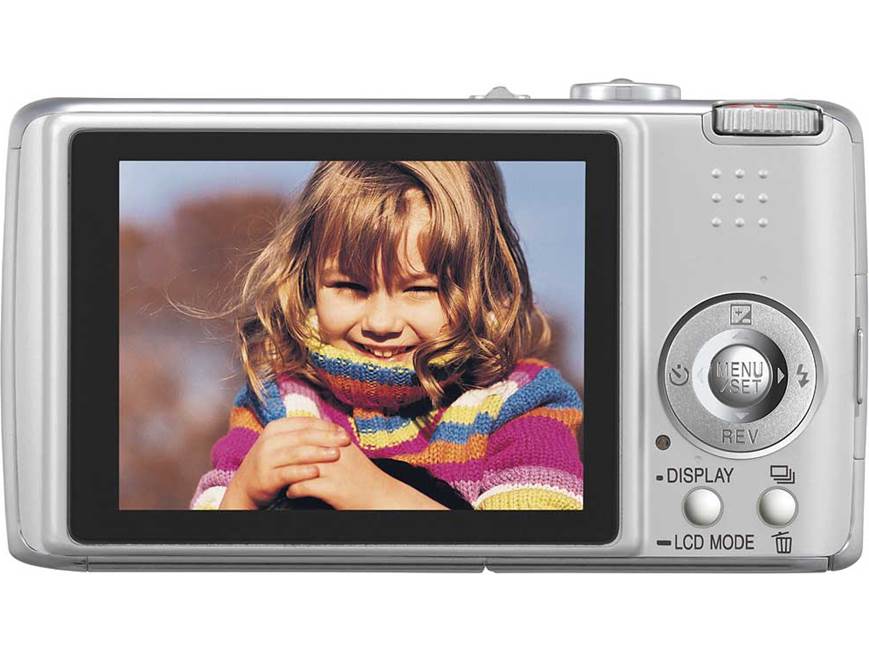 Panasonic Lumix® DMC-FX01 (Silver) 6-megapixel digital camera