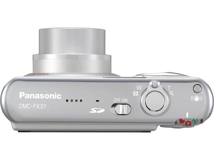 Panasonic Lumix® DMC-FX01 (Silver) 6-megapixel digital camera
