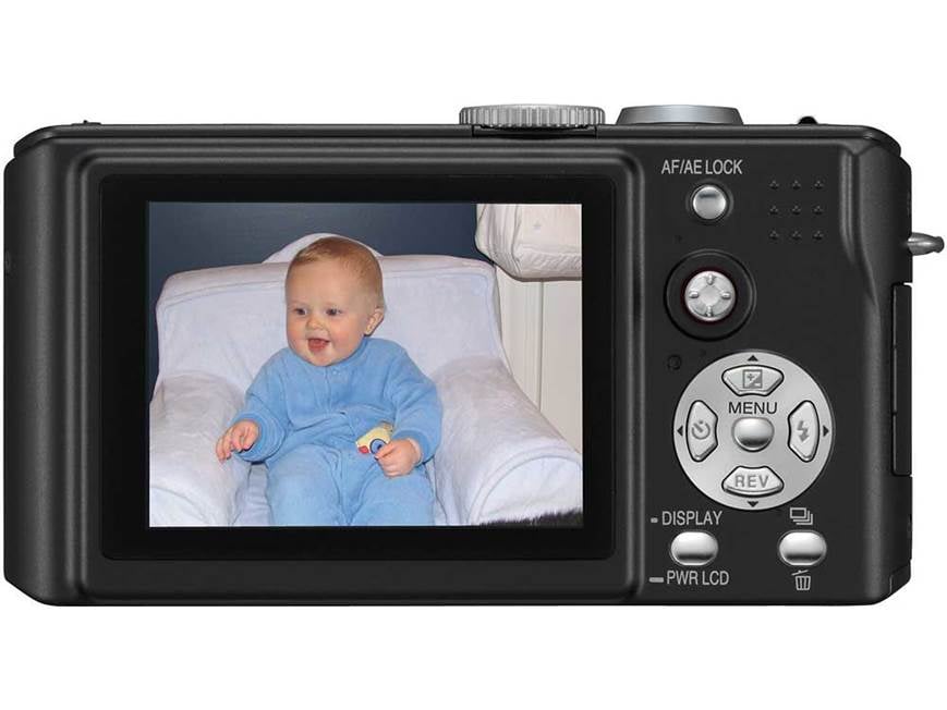 Panasonic Lumix® DMC-LX1 (Black) 8.4-megapixel digital camera with