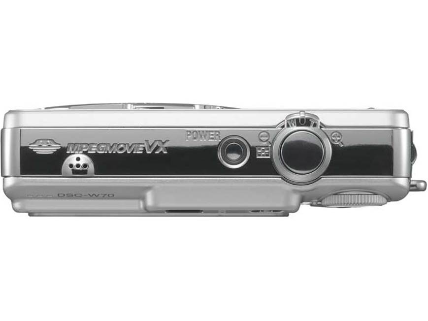 Sony Cyber-shot DSC-W50 6-megapixel digital camera at Crutchfield