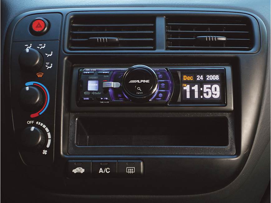 Alpine iDA-X100 Digital media receiver at Crutchfield