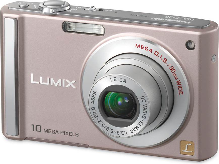 Panasonic Lumix DMC-FS20 (Black) 10.1-megapixel digital camera