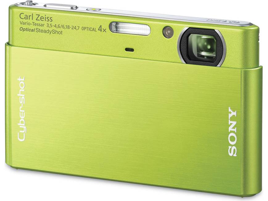 Sony Cyber-shot® DSC-T77 (Green) 10.1-megapixel digital camera