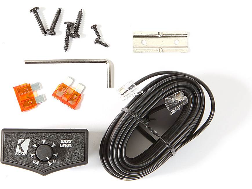 Kicker 08ZX750.1 Mono subwoofer amplifier 750 watts RMS x 1 at 2