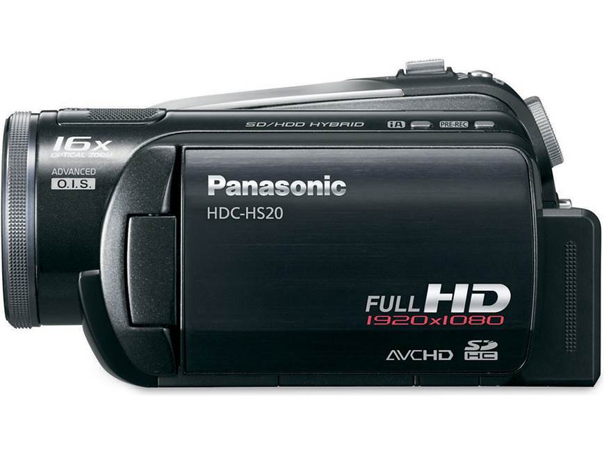 Panasonic HDC-HS20 80GB high-definition hard drive/SD™ memory card
