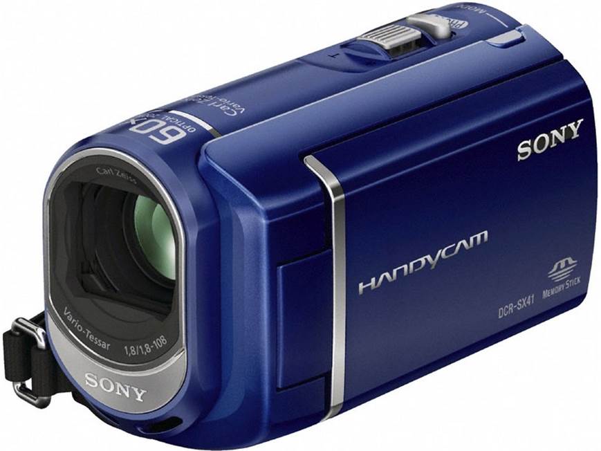 Sony DCR-SX41 Handycam® (Silver) 8GB flash memory/Memory Stick